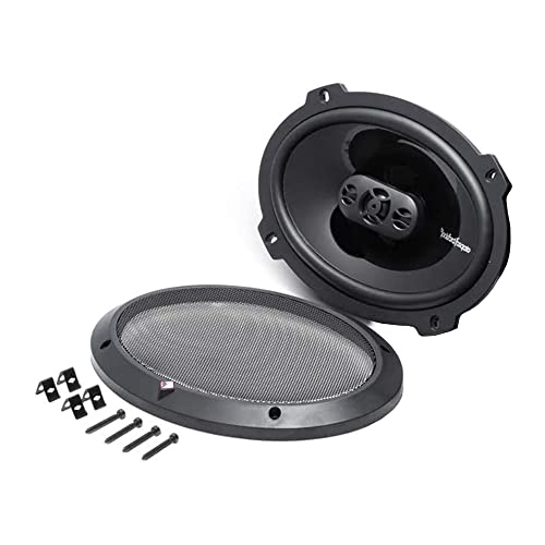 Rockford Fosgate P1694 6 Inch by 9 Inch 300 Watt 4 Way Dual Surround Sound Car Coaxial Audio Speakers for Automobile Music Sound System (2 Pack) Rockford Fosgate P1694 6 Inch by 9 Inch 300 Watt 4 Way Dual Surround Sound Car Coaxial Audio Speakers for Automobile Music Sound System (2 Pack)